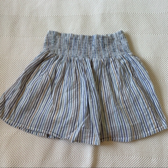 Honey Punch Striped Mini Skirt size S - Picture 6 of 8
